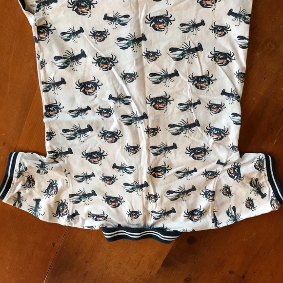 Seaside boys collared polo, lobster and crabs - Picture 2 of 5